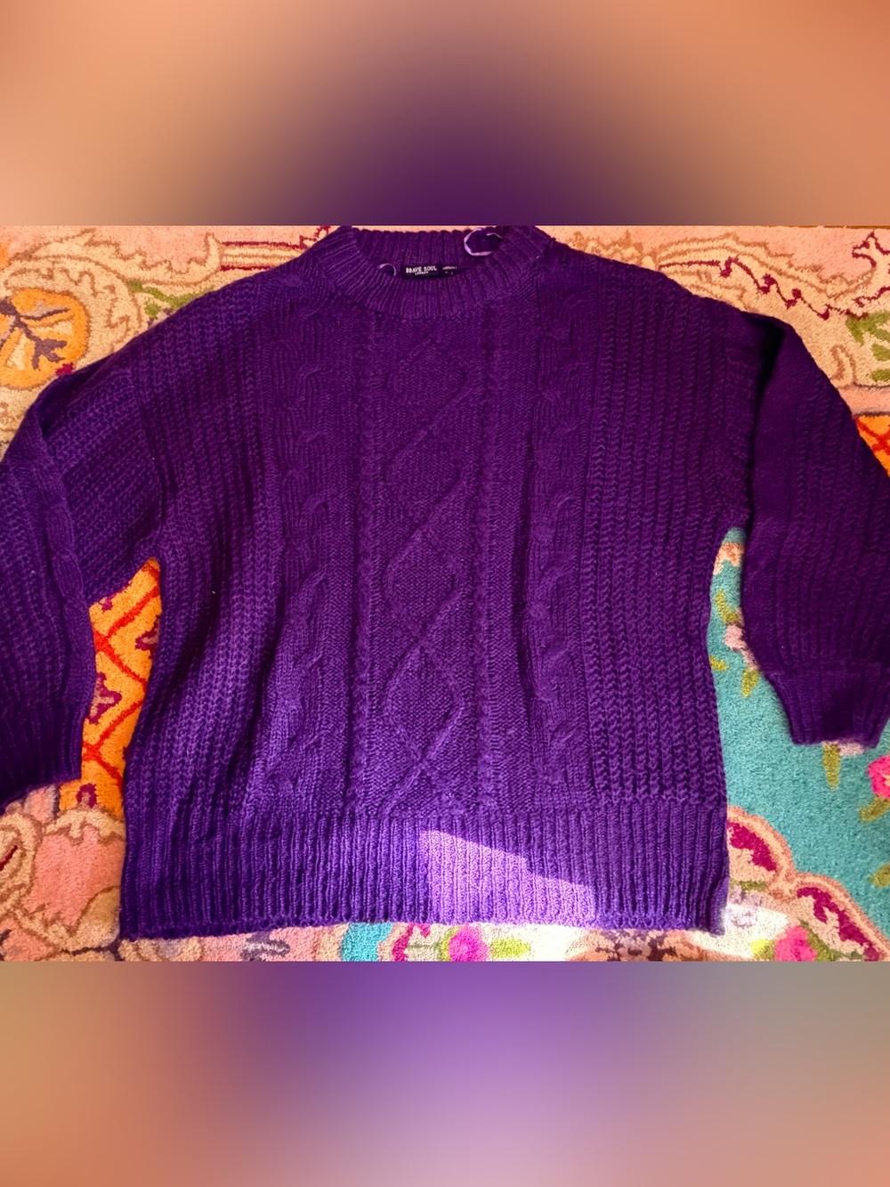 Brave Soul Knit Sweater L